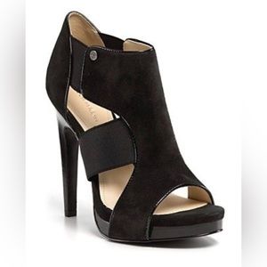 Calvin Klein Black Suede Heels size 9